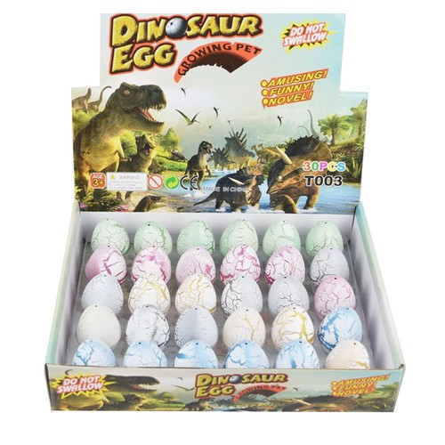 30pcs/box Dinosaur Egg Mould Eye-catching Decorative Cracked Pattern Easter Egg