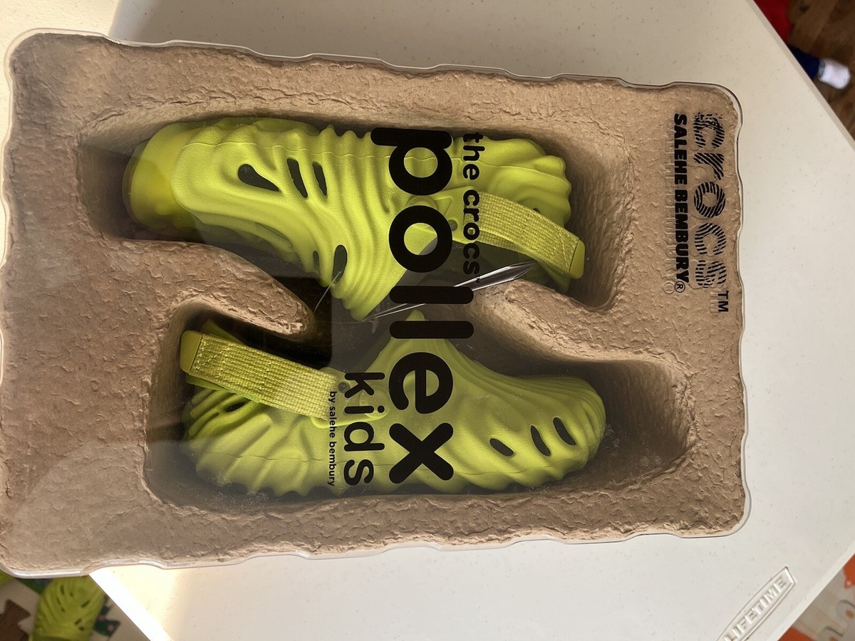 Crocs Pollex Clog by Salehe Bembury “Slime” Size J3 Brand