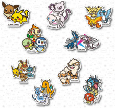 Pokemon center sticker B-SIDE LABEL Japan Limited