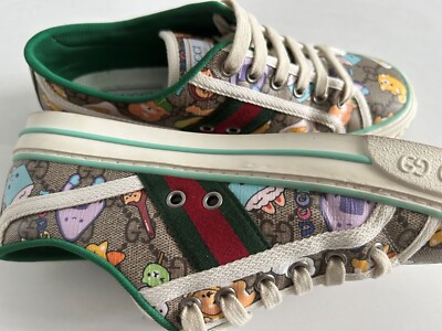GUCCI x Pikarar Kawaii Tennis 1977 Animal print Shoes Sneakers