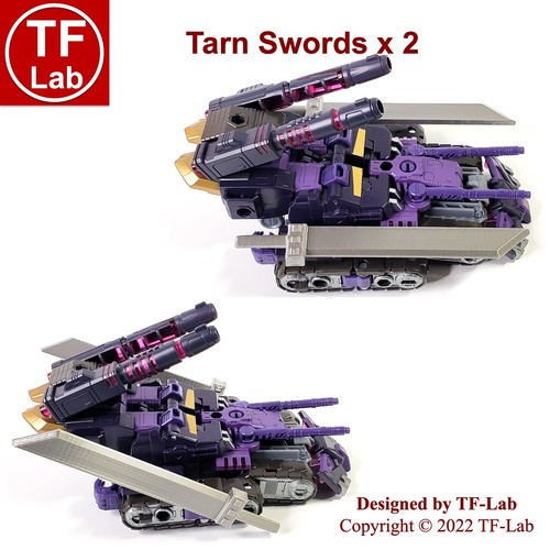 Silver Swords Upgrade Kit For Transformers Legacy Evolution Comic Universe Tarn - Picture 11 of 23