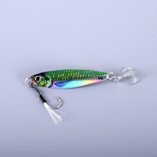 6PCS Vertical Diamond Jig Long Casting Saltwater Metal Jig Jigging Spoon Lure