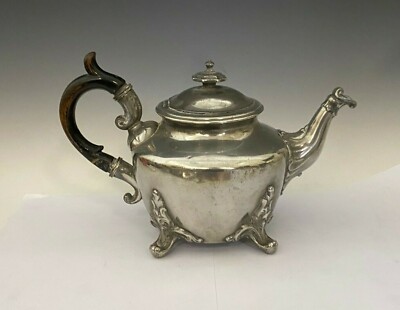 イギリス アンティーク ピューター TEA POT Sheffield 英国 English Victorian Pewter Tea Pot by Fisher of Sheffield, UK | eBay