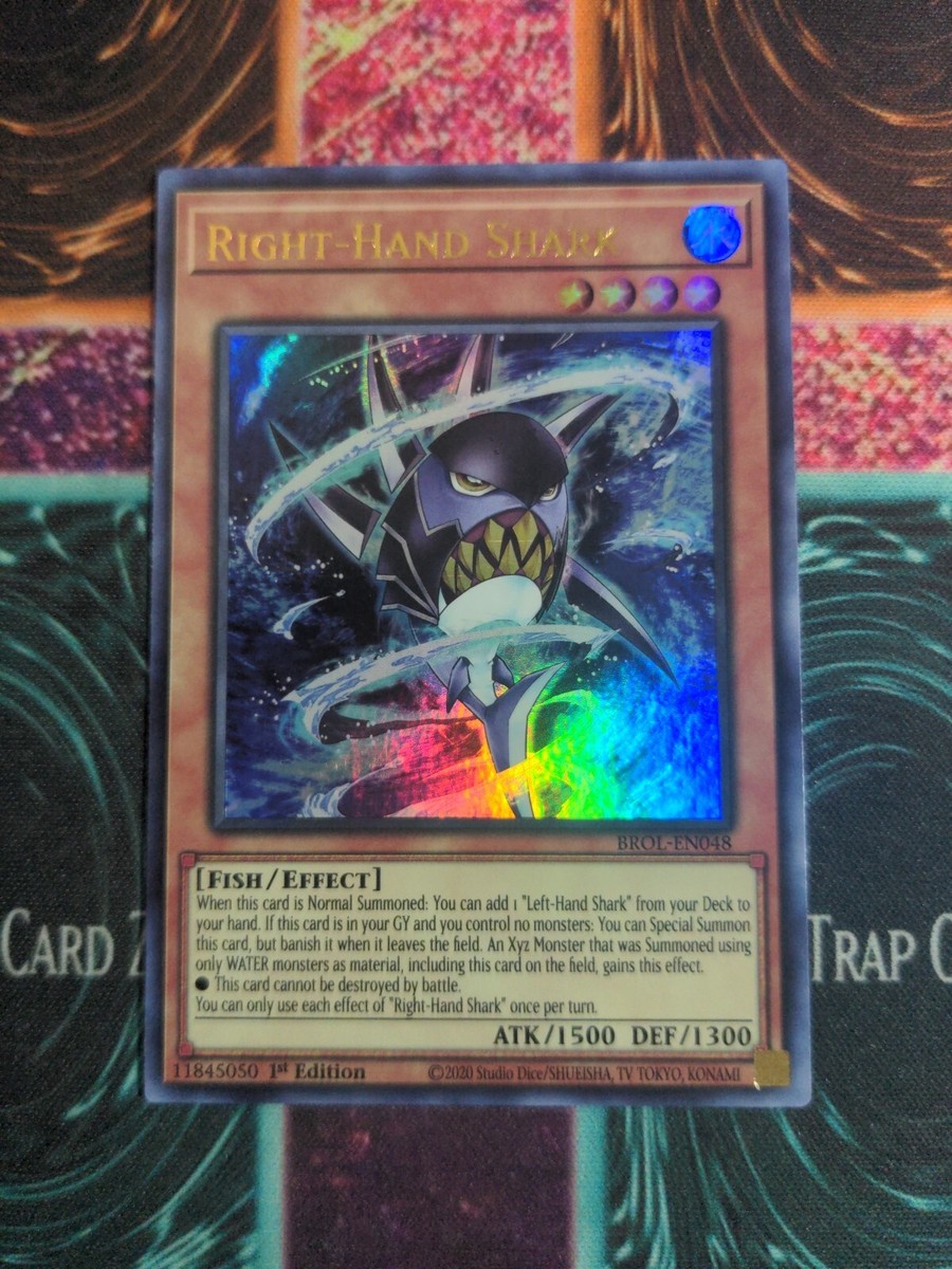 Yu-Gi-Oh! Right-Hand Shark Brothers of Legend BROL-EN048 1st