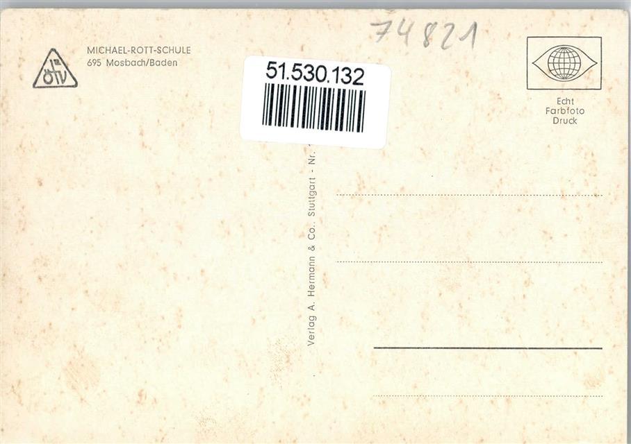 51530132 - 6950 Mosbach Michael Rott-Schule | eBay