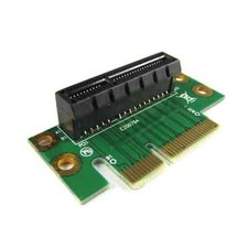 PCI Express 4x Right-angle Adapter Riser Card PCI-E X4 90-Degree For 1U/2U