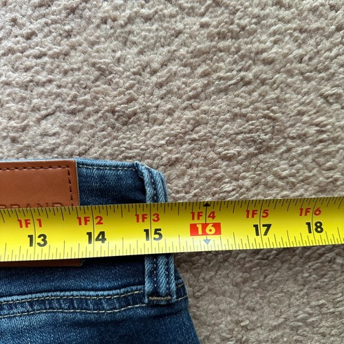 Lucky Brand Jeans Womens 8 (29x32) Mid Rise Sweet Straight Blue Dark Wash Denim - 第 9/15 張圖片