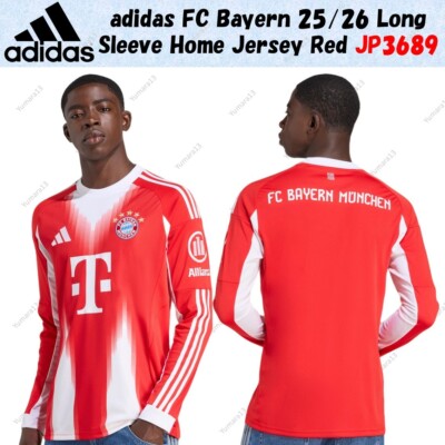 FC Bayern München adidas シャツ レッド Red adidas FC Bayern Munich 2025/26 Home Shirt - JD Sports