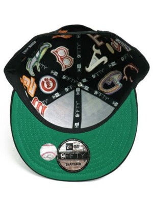 New Era Cap 9FIFTY Baseball Team Logo Allover Cooperstown New Era Cap 9FIFTY Baseball Team Logo Allover Cooperstown