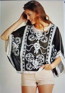 umgee embroidered top