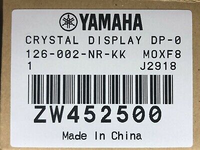 New Yamaha LCD VCS58100 ZW452500 For MOX6 MOX8 MOXF6 MOXF8 New Yamaha LCD VCS58100 ZW452500 For MOX6 MOX8 MOXF6 MOXF8