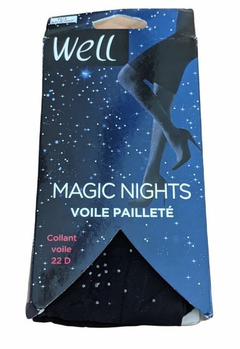 Collants PHILDAR Kadichou Voile Platine Taille 1 - Vintage, Translucides - Neufs Avec étiquettes, Fabriqué En Italie
