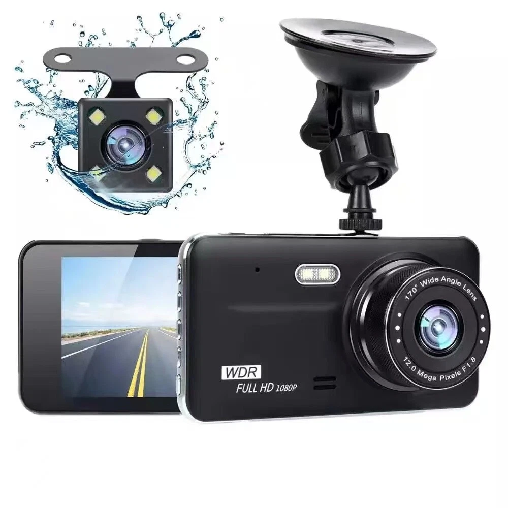ORSKEY S680 Dash Cam 1080P Full HD 170 Wide Angle WDR With