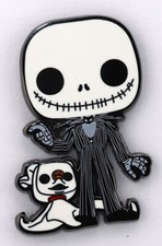 Disney pin Nightmare Before Christmas Jack Skellington Zero Funko Pop Loungefly