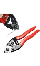 Muzata Cable Cutter Wire Rope Heavy Duty Stainless Steel Up to 5/32" CR12