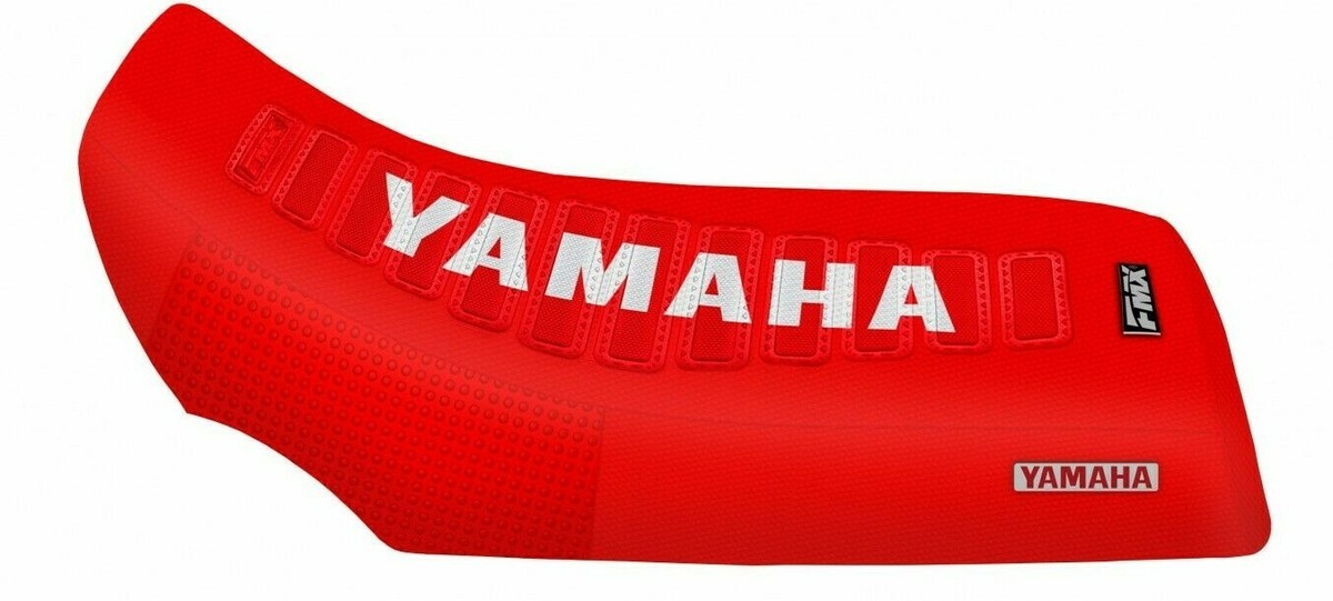 FMX Blue & Black Seat Cover For Yamaha Banshee 350 – Rubber, Waterproof, Easy Install, Made In Argentina