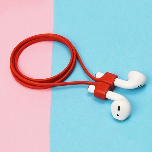Mehrfarbige Silikon Anti-lost Strap Für Air Pods 1/2/Pro Kopfhörer Zubehör Teile - Zdjęcie 2 z 19