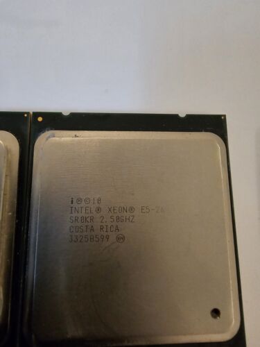 Intel E5-2640 Xeon CPU 6-Cores 12 Thread 2.5Ghz, Turbo Ma. To 3.0ghz LGA2011 - Picture 5 of 11