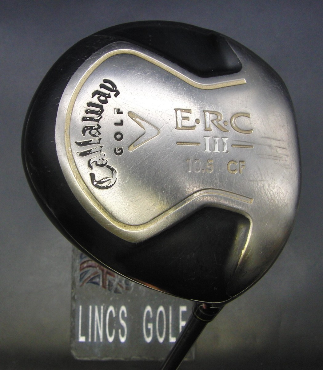 Callaway E.R.C III CMT Forged 10.5° Driver Regular Graphite Shaft GolfPride Grip Callaway E.R.C III CMT Forged 10.5° Driver Regular Graphite Shaft GolfPride Grip