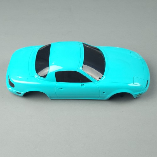 LDRC Drift RC Car Body Mazda Miata MX5 Blue With Accessories Tongue Mirrors NEW - Picture 3 of 9