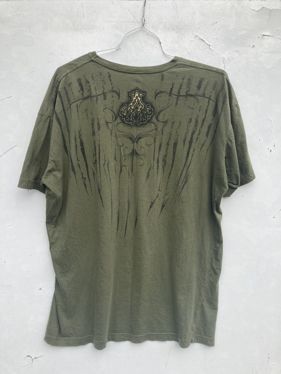Archaic Atelier Green t-shirt y2k punk goth grunge emo XL | eBay