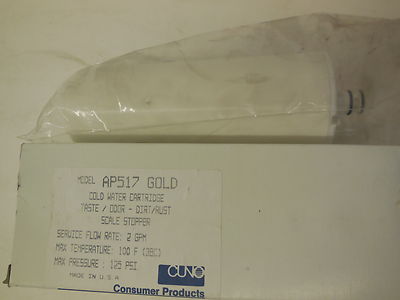 NEW CUNO AP517 GOLD  WATER CARTRIDGE 