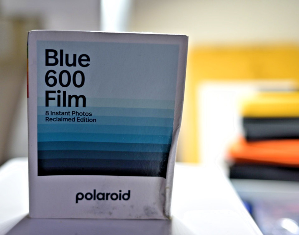 RARE Blue Polaroid 600 Film Reclaimed Blue - Cold Stored | eBay
