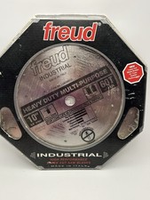 Freud Heavy Duty Blade LU82M010 10" TCG 60T Full Kerf 5/8" Arbor New Old Stock