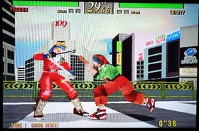 LAST BRONX for Sega Saturn. Tested. VG Condition