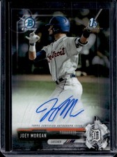 2017 Bowman Draft Joey Morgan Chrome Auto Autograph 1st Prospect #CDA-JM Tigers