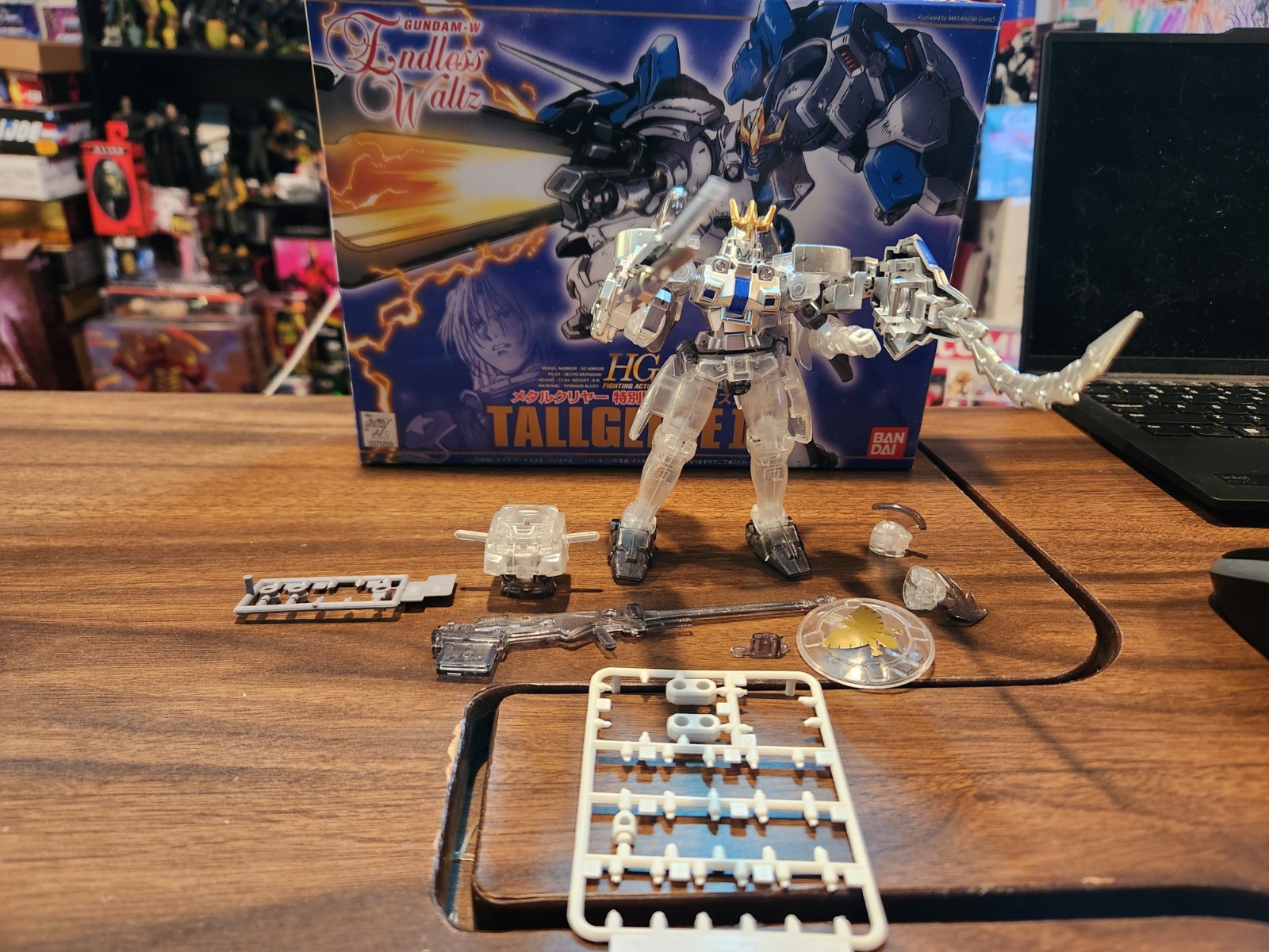 Bandai 1/144 HG OZ-00MS2B Rare Tallgeese III Metal Clear Ver