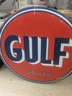 Vintage Gulf Sign 36x36