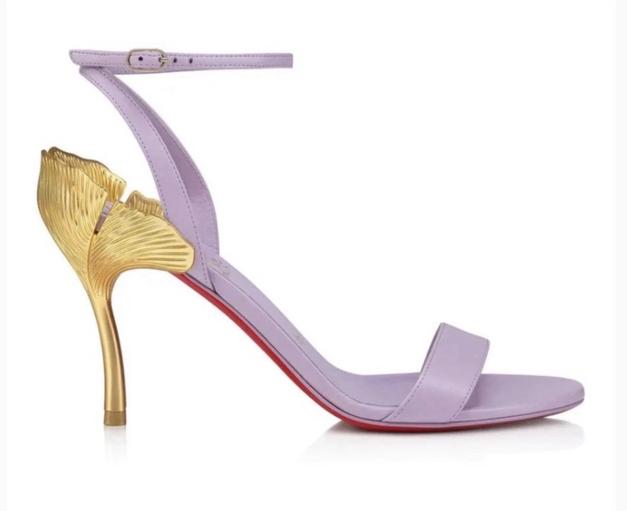 Christian Louboutin — Christian Louboutin Ginko Girl 85 Lavender Purple Sandals Heels  Pumps 40 EU