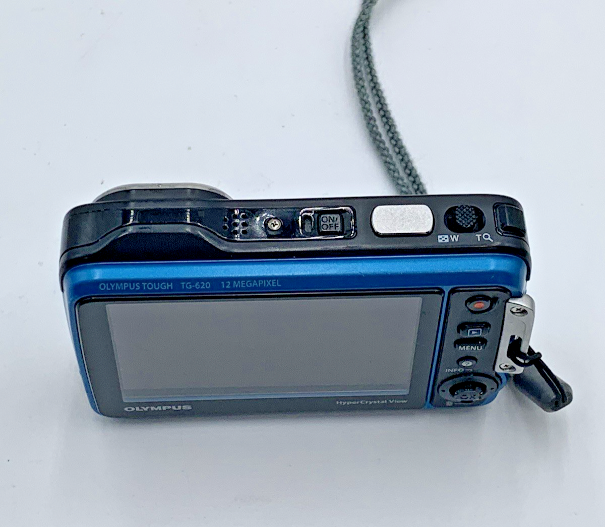 OLYMPUS Tough TG-620 Full HD 5x Optical Zoom 12MP Blue Digital