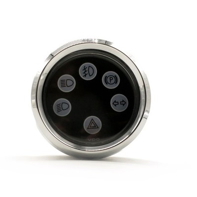 VDO Anzeige A2C59506154 Motor Fahrzeug Überwachung VLB Warning 12V schwarz 52mm
