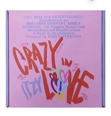 itzy crazy in love album