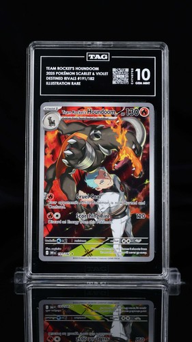 Team Rocket's Houndoom graded TAG 10 for sale on eBay