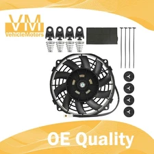 7 Inch High CFM Slim Electric Cooling Fan 12V 800 CFM for Radiator Slim Fan