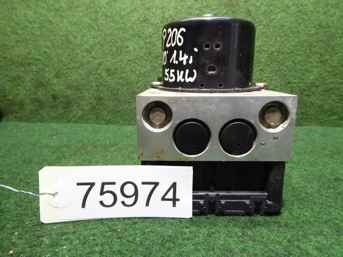 ABS Hydraulikblock 9632539480 Peugeot 206 1.4i 55KW 75PS Bj.2000