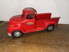 Vintage Tonka Toys 1955 Red Pickup Truck Mound Metalcraft 12.5" Original