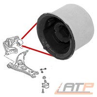 Querlenkerlager Lagerbuchse FÜR Seat Leon 1P 05-12 Toledo 3 5P 04-09 Altea 5P