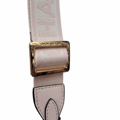 ❤️Michael Kors Sz M Crossbody Bag Jet Set Leather and Case AP Pro Pink Gold New - Picture 6 of 9