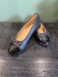 Chanel Ballet Flats 38 | eBay