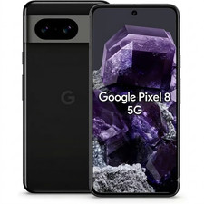 NEW Google Pixel 8 5G 128GB 8GB Black Android Unlocked Smartphone Pristine A++