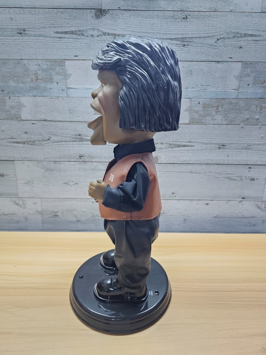 GEMMY JAMES BROWN SINGING FIGURE - SINGS BUT DANCING & MOUTH DO