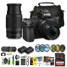 Nikon Z50 Mirrorless Camera Dual Lens Bundle