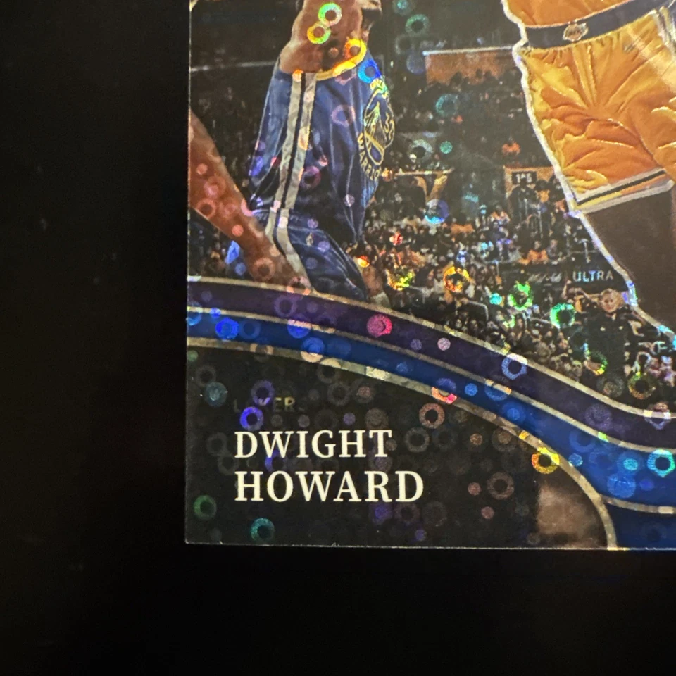 2021-22 Panini Select Courtside Dwight Howard #252 Blue Disco Prizm /25 - Image 4 of 4