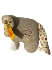 Steiff Elefant Plüschtier Kuscheltier Grau mit Stern Knopf im Ohr
