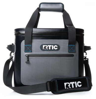 RTIC 30 Can Soft Cooler Bag Leakproof Portable Ice Chest Camping
