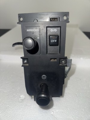 1992-1996 DODGE DAKOTA OVERDRIVE OD OFF DASH SWITCH BUTTON HEADLIGHT MIRROR OEM